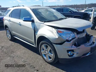 2015 Chevrolet Equinox LTZ with VIN 2GNFLHE33F6147763, listed as a IAAI auction lot 41631330 with 62,571 mi miles. Bid and sale history available at carsss.com. Image 1.