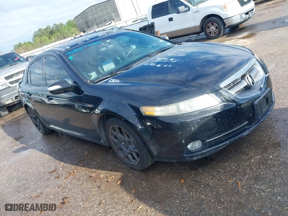 2007 Acura TL Type-S with VIN 19UUA76567A007244, listed as a IAAI auction lot 41907440 with 1 mi miles. Bid and sale history available at carsss.com. Image 1.