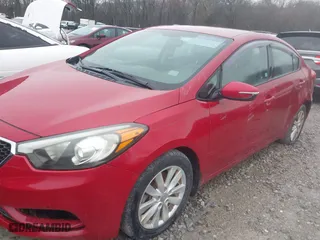 2014 Kia Forte LX with VIN KNAFX4A65E5194905, listed as a IAAI auction lot 36549656 with 100774 miles. Bid and sale history available at carsss.com. Image 16.