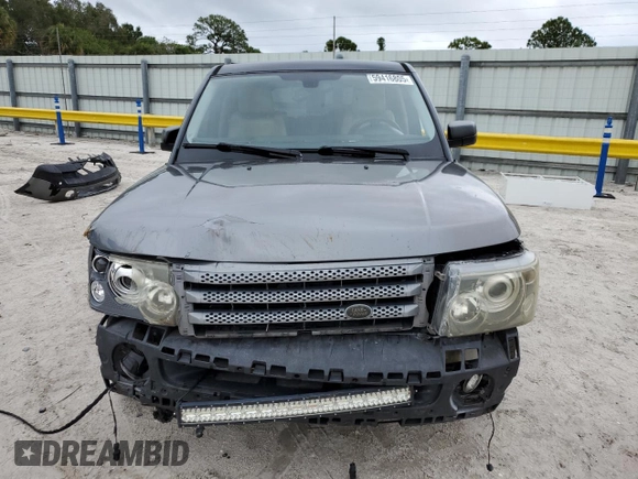 2008 Land Rover Range Rover Sport HSE с VIN SALSK25458A125939, выставлен на аукционе Copart как лот 59416805 с пробегом Не указан миль и Списание • Salvage title. История ставок и продаж доступна на DreamBid. Изображение 5.