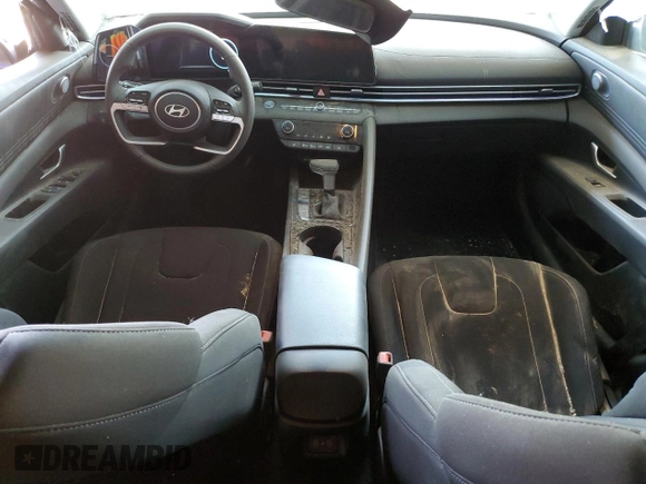 2025 Hyundai Elantra SEL Convenience with VIN KMHLS4DGXSU890309, listed as a Copart auction lot 51437925 with 3,738 mi miles and Non Repairable. Bid and sale history available at carsss.com. Image 8.