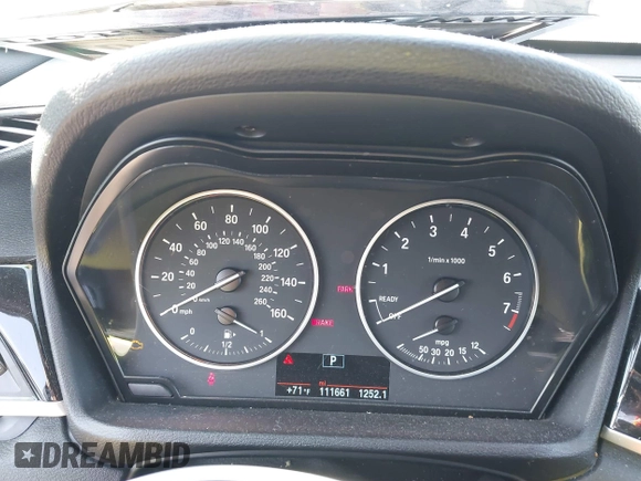 2016 BMW X1 xDrive28i with VIN WBXHT3Z35G4A49941, listed as a IAAI auction lot 41789774 with 111,661 mi miles and . Bid and sale history available at DreamBid. Image 7.
