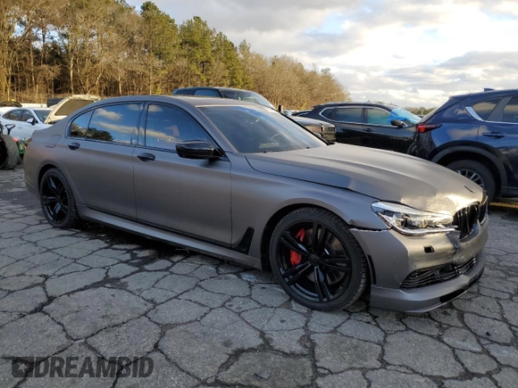 2017 BMW 7 Series ALPINA B7 xDrive with VIN WBA7F2C59HG543718, listed as a Copart auction lot 81066213 with 34,553 mi miles. Bid and sale history available at carsss.com. Image 4.