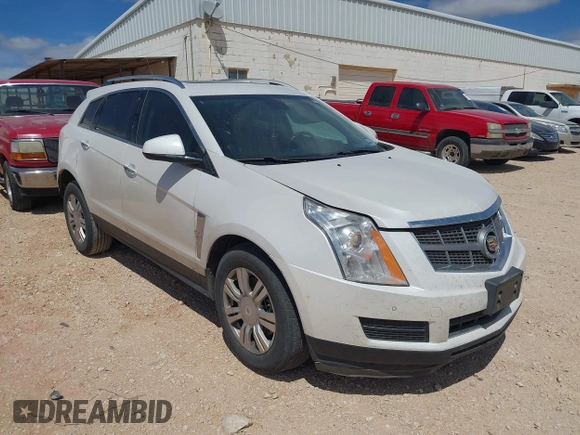2010 Cadillac SRX Luxury Collection with VIN 3GYFNDEY6AS568050, listed as a IAAI auction lot 41910065 with 159,167 mi miles. Bid and sale history available at carsss.com. Image 1.