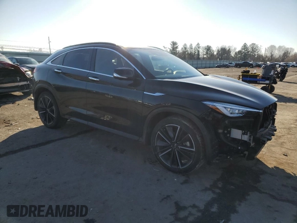 2022 Infiniti QX55 Essential z VIN 3PCAJ5K39NF102069, wystawiony jako Copart lot #46335795 z przebiegiem 36 390 mil mil oraz Szkoda całkowita • Salvage title. Historia ofert i sprzedaży dostępna na DreamBid. Obrazek 4.