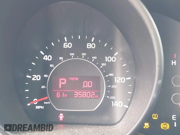 2018 Kia Soul with VIN KNDJN2A29J7900678, listed as a IAAI auction lot 41645175 with 35,802 mi miles. Bid and sale history available at carsss.com. Image 16.