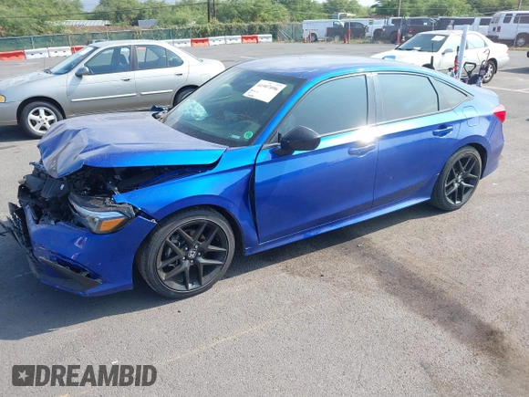 2023 Honda Civic Sport with VIN 2HGFE2F52PH508391, listed as a IAAI auction lot 41907096 with 19,485 mi miles and . Bid and sale history available at DreamBid. Image 18.