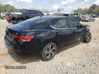 2020 Nissan Sentra SV with VIN 3N1AB8CV6LY276152, listed as a Copart auction lot 48874725 with 65,481 mi miles and Salvage Title. Bid and sale history available at carsss.com. Image 3.