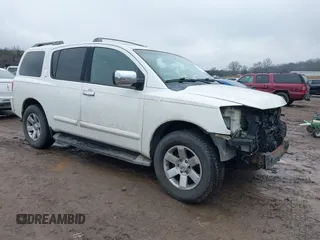 2004 Nissan Armada LE z VIN 5N1AA08B64N735724, wystawiony jako IAAI lot #41422937 z przebiegiem 123 172 mil mil oraz . Historia ofert i sprzedaży dostępna na DreamBid. Obrazek 1.