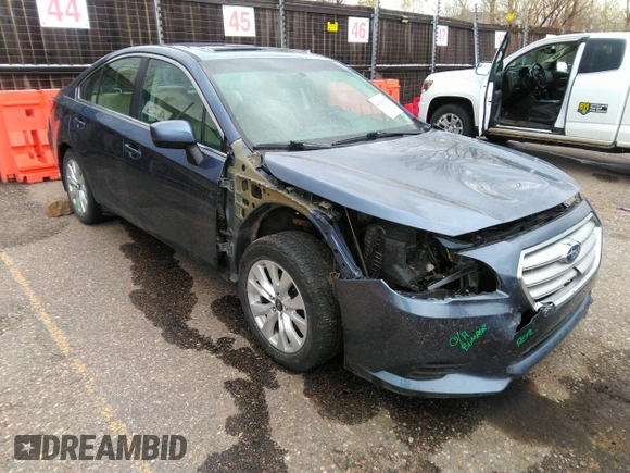 2015 Subaru Legacy Premium with VIN 4S3BNBD66F3006882, listed as a IAAI auction lot 41958873 with 97,926 mi miles and . Bid and sale history available at DreamBid. Image 1.