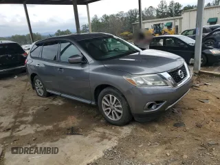 2015 Nissan Pathfinder SV with VIN 5N1AR2MN6FC642382, listed as a Copart auction lot 49093205 with 123,395 mi miles and Clean Title. Bid and sale history available at carsss.com. Image 4.