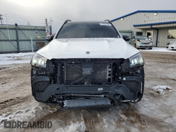 2022 Mercedes-Benz GLS 63 AMG with VIN 4JGFF8KEXNA815612, listed as a Copart auction lot 41579105 with 45,603 mi miles and Salvage Title. Bid and sale history available at DreamBid. Image 5.