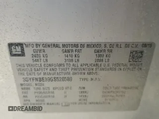 2016 Cadillac SRX Luxury Collection z VIN 3GYFNBE39GS520589, wystawiony jako Copart lot #85966584 z przebiegiem 168 803 mil mil oraz Tytuł czysty. Historia ofert i sprzedaży dostępna na DreamBid. Obrazek 13.