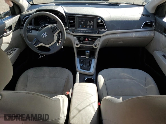 2018 Hyundai Elantra SEL with VIN 5NPD84LF3JH356836, listed as a Copart auction lot 48057285 with 74,214 mi miles and Salvage Title. Bid and sale history available at DreamBid. Image 8.