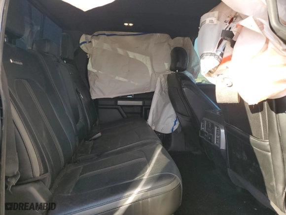 2017 Ford Super Duty F-250 SRW Lariat with VIN 1FT7W2BT2HEE63563, listed as a Copart auction lot 83480094 with 96,905 mi miles and Clean Title. Bid and sale history available at carsss.com. Image 10.