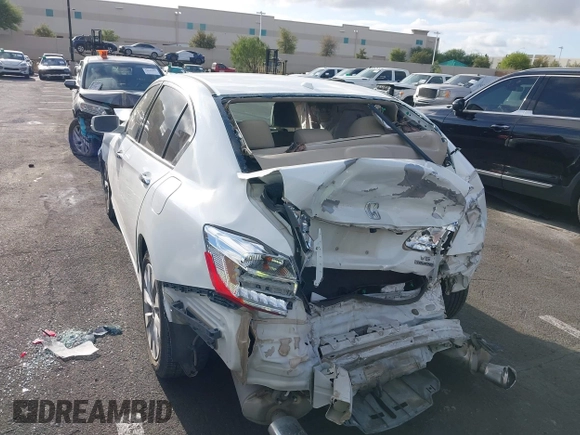 2015 Honda Accord Touring with VIN 1HGCR3F90FA012650, listed as a IAAI auction lot 42246490 with 110,405 mi miles and . Bid and sale history available at DreamBid. Image 3.