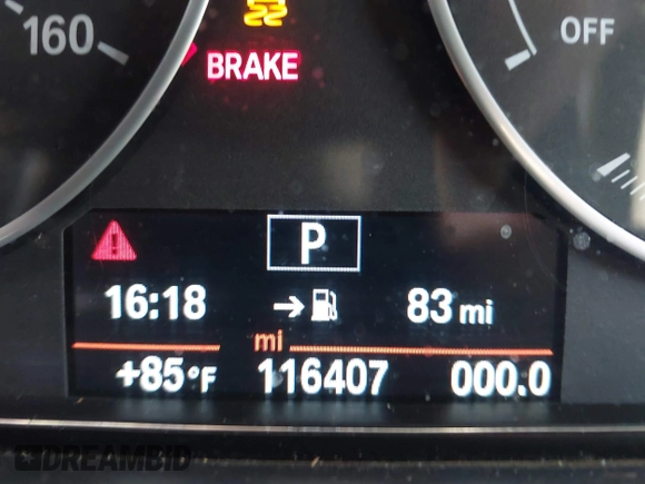 2014 BMW 3 Series 328i with VIN WBA3C1C54EK108518, listed as a IAAI auction lot 41872146 with 116,407 mi miles. Bid and sale history available at carsss.com. Image 15.