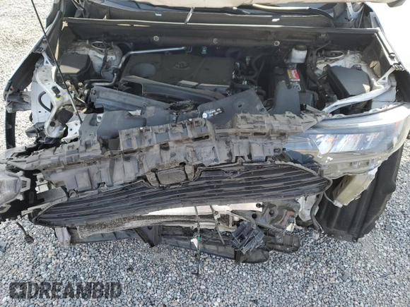 2019 Toyota RAV4 LE with VIN 2T3H1RFV2KC009757, listed as a Copart auction lot 52981425 with 126,766 mi miles and Salvage Title. Bid and sale history available at carsss.com. Image 13.