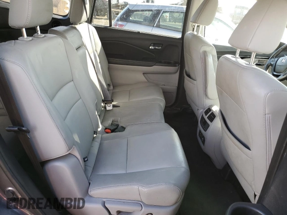 2017 Honda Pilot Touring with VIN 5FNYF6H98HB016757, listed as a Copart auction lot 45879755 with 85,580 mi miles and Salvage Title. Bid and sale history available at DreamBid. Image 11.