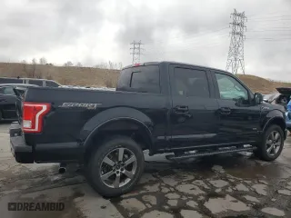 2016 Ford F-150 XLT with VIN 1FTEW1EG2GKD31323, listed as a Copart auction lot 48737085 with 0 mi miles and Salvage Title. Bid and sale history available at carsss.com. Image 3.