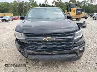 2021 Chevrolet Colorado 2WD LT z VIN 1GCGSCEN0M1147174, wystawiony jako Copart lot #55946875 z przebiegiem 61 430 mil mil oraz Szkoda całkowita • Salvage title. Historia ofert i sprzedaży dostępna na DreamBid. Obrazek 5.