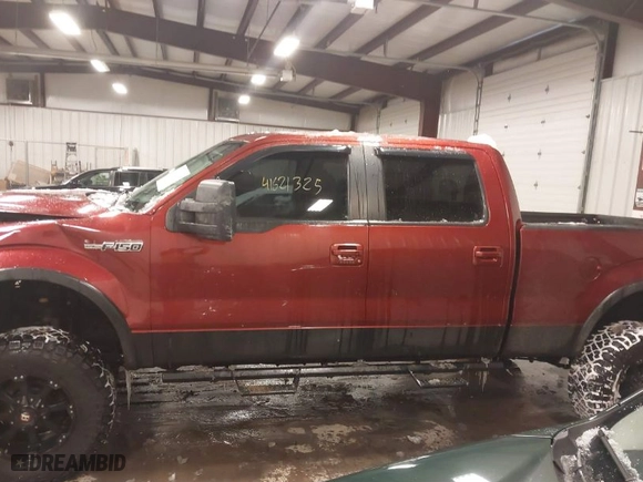 2014 Ford F-150 XL with VIN 1FTFW1EF5EKD42079, listed as a IAAI auction lot 41621325 with 136,507 mi miles. Bid and sale history available at carsss.com. Image 14.
