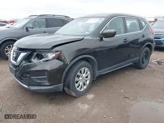 2017 Nissan Rogue S with VIN KNMAT2MV0HP517668, listed as a IAAI auction lot 41537860 with 147,987 mi miles. Bid and sale history available at carsss.com. Image 17.