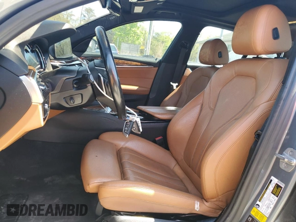 2017 BMW 5 Series 530i xDrive with VIN WBAJA7C37HG906940, listed as a Copart auction lot 54216855 with 110,103 mi miles and Clean Title. Bid and sale history available at carsss.com. Image 7.
