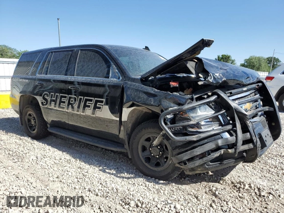 2020 Chevrolet Tahoe Commercial z VIN 1GNSKDEC1LR195465, wystawiony jako Copart lot #55155345 z przebiegiem 124 093 mil mil oraz Szkoda całkowita • Salvage title. Historia ofert i sprzedaży dostępna na DreamBid. Obrazek 4.