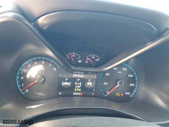 2022 Chevrolet Colorado 4WD ZR2 with VIN 1GCGTEEN0N1309640, listed as a Copart auction lot 47205285 with 30,936 mi miles and Salvage Title. Bid and sale history available at carsss.com. Image 9.