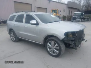 2012 Dodge Durango Citadel with VIN 1C4SDJET5CC211252, listed as a IAAI auction lot 41739657 with 140,296 mi miles. Bid and sale history available at carsss.com. Image 1.