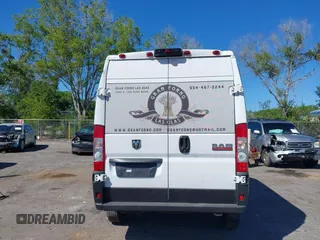 2022 Ram ProMaster Cargo with VIN 3C6LRVBG6NE118991, listed as a IAAI auction lot 41828552 with 55,016 mi miles. Bid and sale history available at carsss.com. Image 16.
