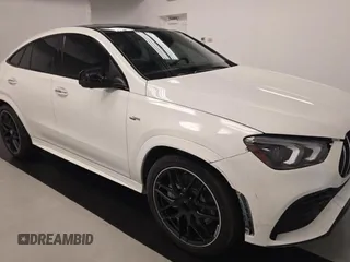 2022 Mercedes-Benz GLE 53 AMG with VIN 4JGFD6BB7NA816281, listed as a Copart auction lot 58546575 with 99,850 mi miles and Clean title. Bid and sale history available at DreamBid. Image 1.