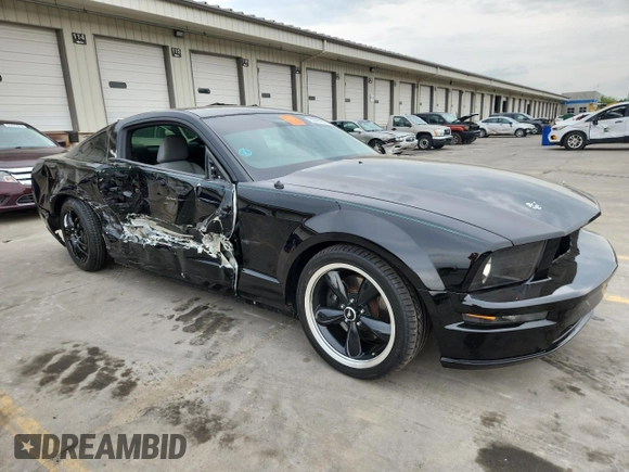 2008 Ford Mustang GT Deluxe with VIN 1ZVHT82H085178451, listed as a Copart auction lot 59761215 with 143,827 mi miles and Salvage title. Bid and sale history available at DreamBid. Image 4.