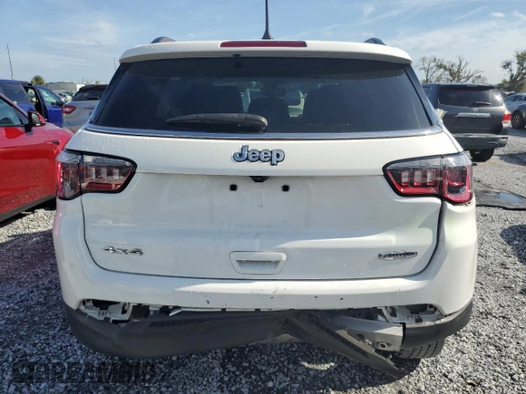 2022 Jeep Compass Latitude с VIN 3C4NJDBBXNT122058, выставлен на аукционе Copart как лот 61243605 с пробегом 48 772 миль миль и Списание • Salvage title. История ставок и продаж доступна на DreamBid. Изображение 6.