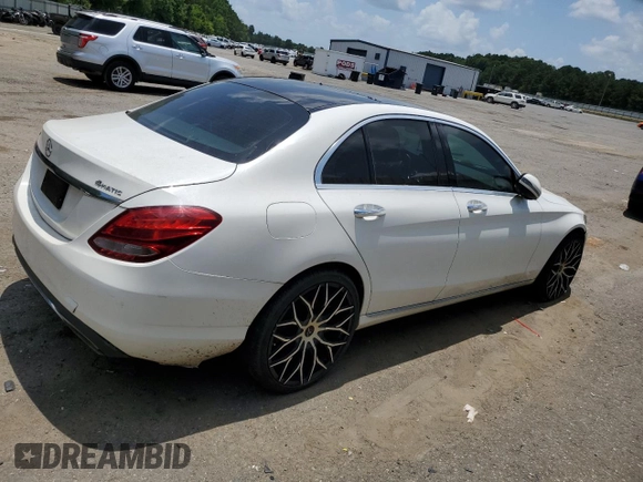 2016 Mercedes-Benz C 300 Luxury with VIN 55SWF4KB9GU165747, listed as a Copart auction lot 61984125 with 173,168 mi miles and Clean title. Bid and sale history available at DreamBid. Image 3.