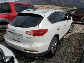 2008 Infiniti EX Journey with VIN JNKAJ09F28M360060, listed as a Copart auction lot 70466094 with 133,089 mi miles and Salvage Title. Bid and sale history available at carsss.com. Image 3.