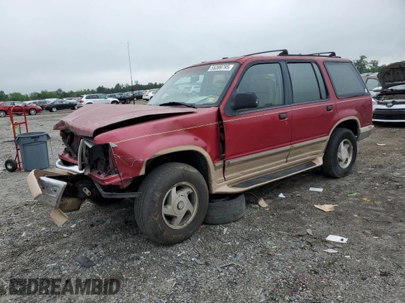 1994 Ford Explorer Eddie Bauer with VIN 1FMDU34X3RUE46837, listed as a Copart auction lot 55399795 with 204,462 mi miles and Salvage title. Bid and sale history available at DreamBid. Image 1.