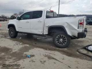 2022 Chevrolet Colorado 4WD ZR2 with VIN 1GCGTEEN2N1186097, listed as a Copart auction lot 43480655 with 45,379 mi miles and Salvage Title. Bid and sale history available at carsss.com. Image 2.