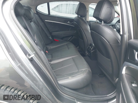 2021 Genesis G70 2.0T with VIN KMTG64LA3MU075557, listed as a IAAI auction lot 41484410 with 52,740 mi miles and . Bid and sale history available at DreamBid. Image 8.