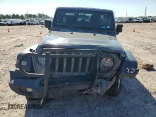 2018 Jeep Wrangler Unlimited Sport S with VIN 1C4HJXDG8JW227693, listed as a Copart auction lot 56694565 with 134,638 mi miles and Salvage title. Bid and sale history available at DreamBid. Image 5.