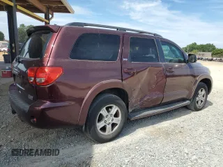 2010 Toyota Sequoia SR5 with VIN 5TDZY5G15AS022800, listed as a Copart auction lot 69982384 with 213,548 mi miles and Salvage Title. Bid and sale history available at carsss.com. Image 3.