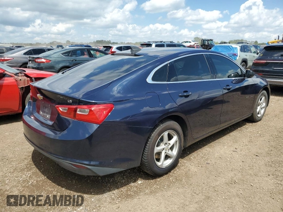 2016 Chevrolet Malibu LS with VIN 1G1ZB5ST6GF344437, listed as a Copart auction lot 62717055 with 110,949 mi miles and Clean title. Bid and sale history available at DreamBid. Image 3.