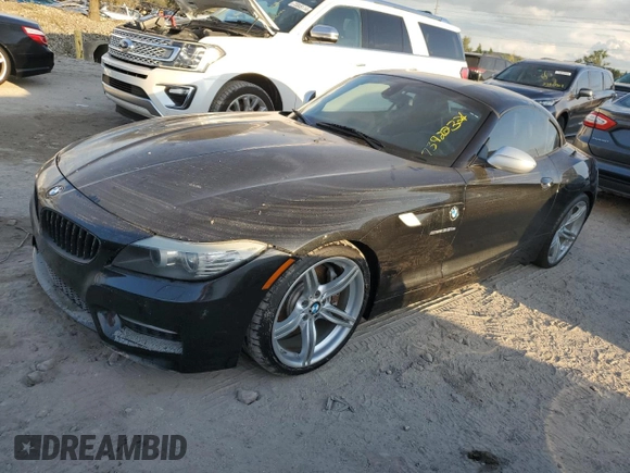 2011 BMW Z4 sDrive35is with VIN WBALM1C56BE633331, listed as a Copart auction lot 73922324 with Not provided miles and Salvage title. Bid and sale history available at DreamBid. Image 1.