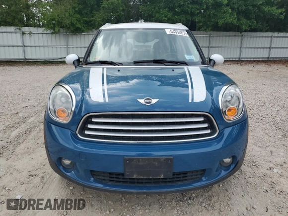 2012 MINI Countryman with VIN WMWZB3C55CWM02962, listed as a Copart auction lot 54358875 with 122,448 mi miles and Clean Title. Bid and sale history available at DreamBid. Image 5.