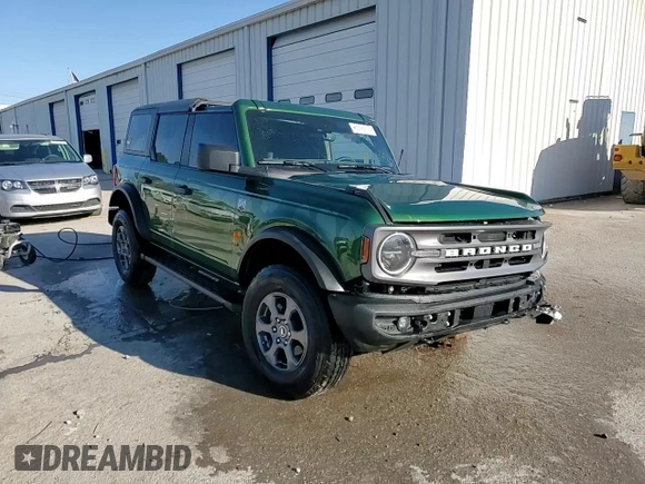 2024 Ford Bronco Big Bend with VIN 1FMDE7BH2RLA77300, listed as a Copart auction lot 48970715 with 9,775 mi miles and Salvage Title. Bid and sale history available at DreamBid. Image 14.