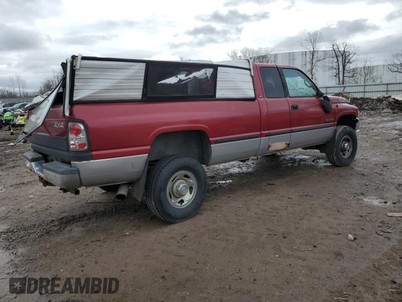 1999 Dodge 2500 z VIN 1B7KF2367XJ566373, wystawiony jako Copart lot #47942975 z przebiegiem 134 136 mil mil oraz Szkoda całkowita • Salvage title. Historia ofert i sprzedaży dostępna na DreamBid. Obrazek 3.