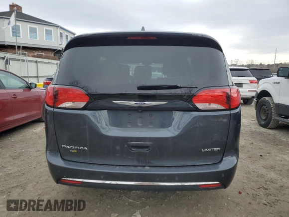 2020 Chrysler Pacifica Limited with VIN 2C4RC1GG5LR163048, listed as a Copart auction lot 47285625 with 129,828 mi miles and Salvage title. Bid and sale history available at DreamBid. Image 6.