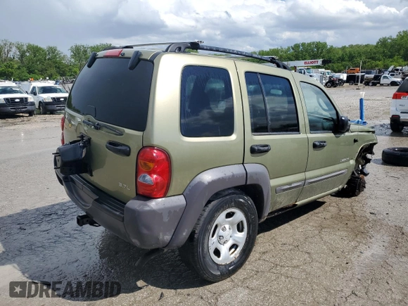 2004 Jeep Liberty Sport with VIN 1J4GL48K64W166636, listed as a Copart auction lot 55660735 with 171,662 mi miles and Clean Title. Bid and sale history available at DreamBid. Image 3.