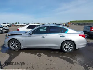 2014 Infiniti Q50 Premium with VIN JN1BV7AP2EM679481, listed as a IAAI auction lot 41836371 with 133,393 mi miles. Bid and sale history available at carsss.com. Image 13.